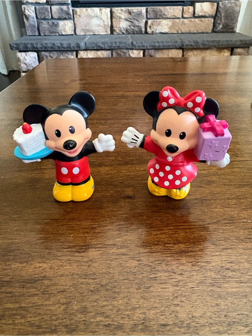 Mickey & Minnie Fisher Price Little People figurines